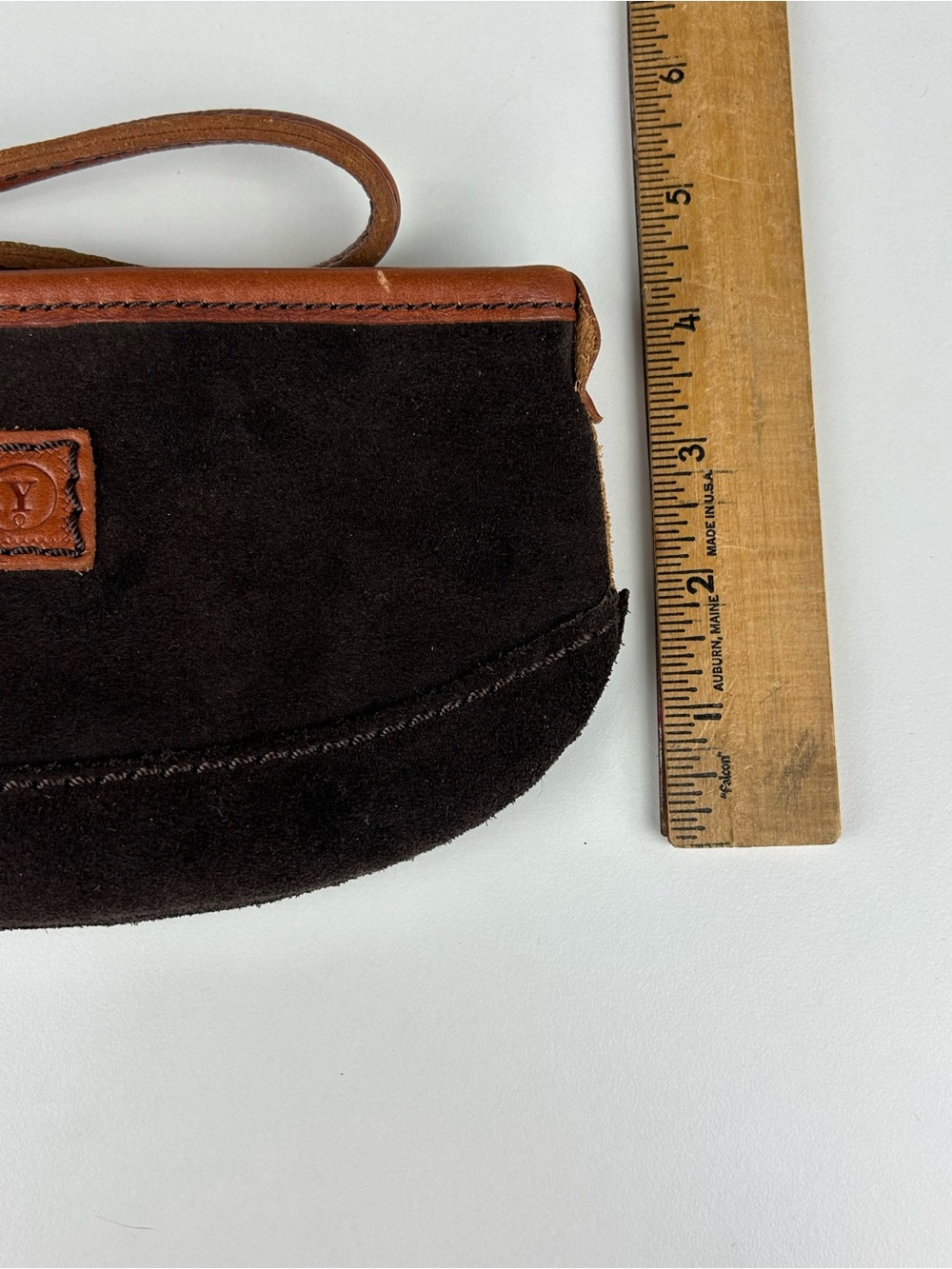 LUCKY BRAND VINTAGE STYLE PATCHWORK LEATHER WRISTLET - Picture 9 of 10